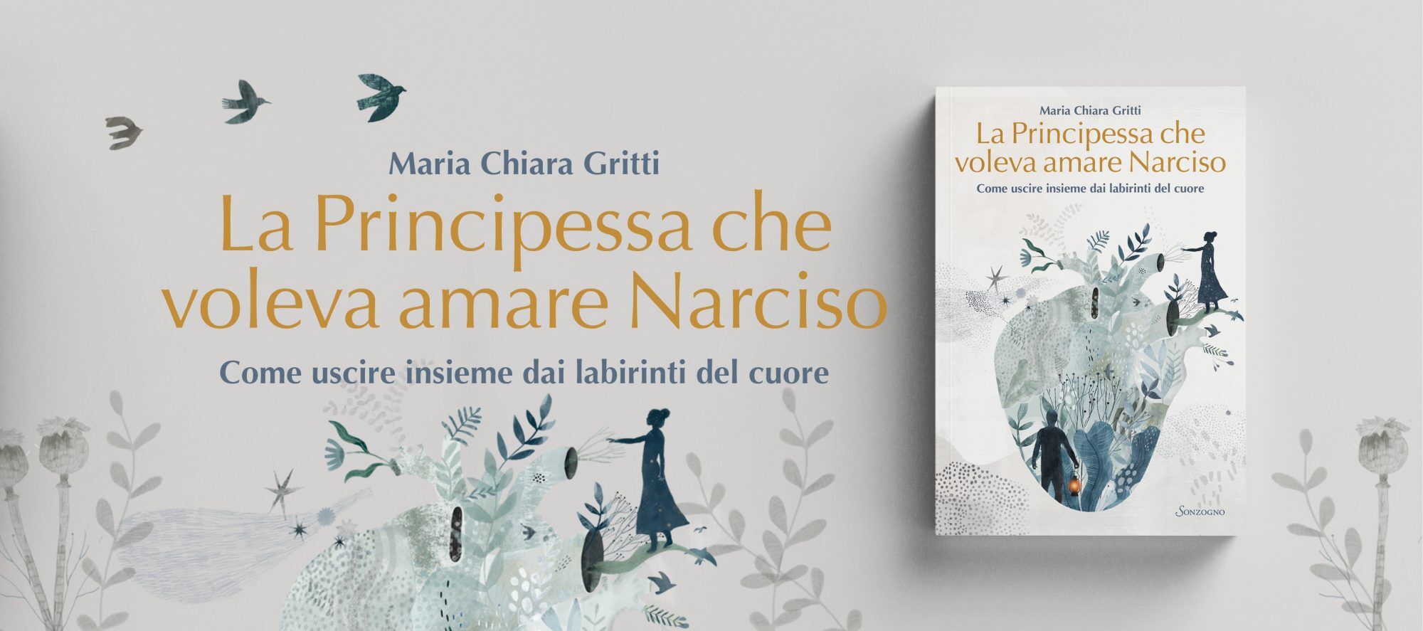 Banner libro La Principessa che voleva amare Narciso | Dipendiamo.blog